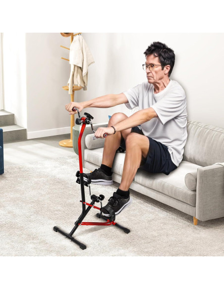 Ejercitador de Pedales Ajustable Gihusrzx para Ancianos