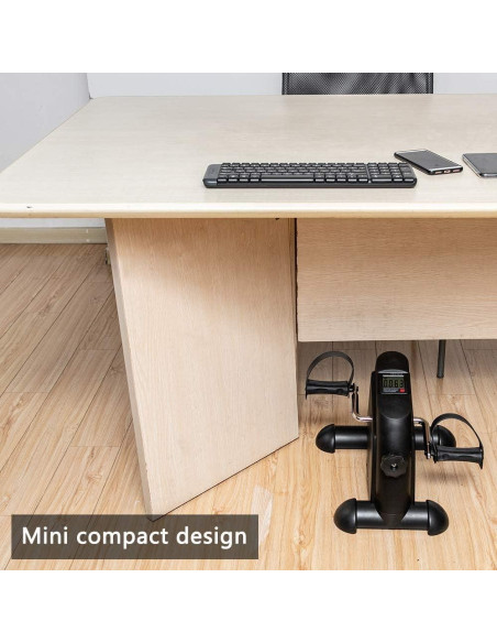 Bicicleta de Ejercicio Mini W002K Portátil con Pantalla LED