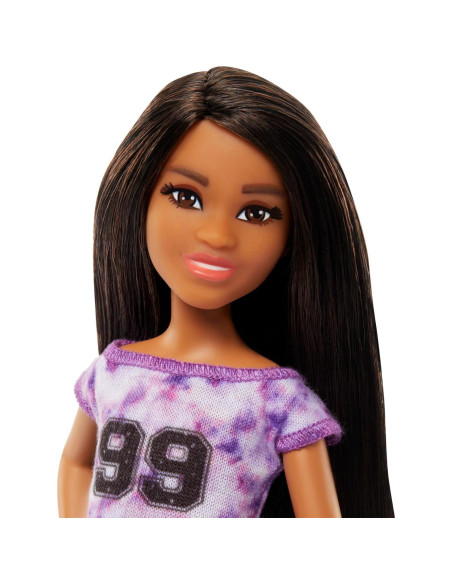 Muñeca Ligaya Barbie con Perro Mascota 28cm Mattel