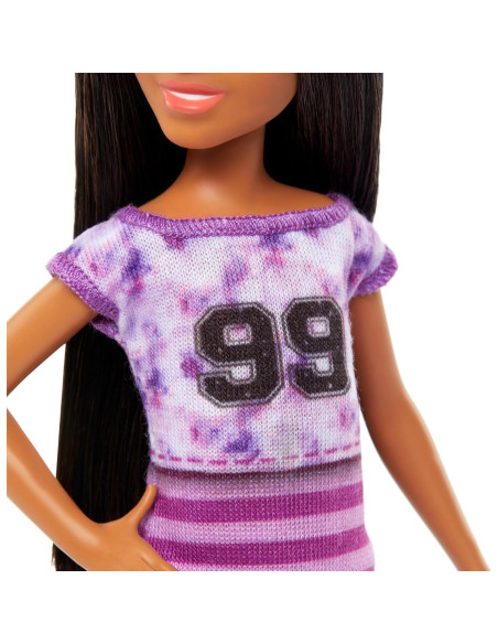 Muñeca Ligaya Barbie con Perro Mascota 28cm Mattel