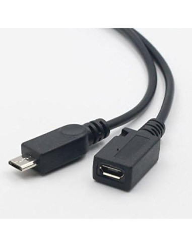 Adaptador OTG AuviPal 2-en-1 Micro USB a USB - Paquete de 2