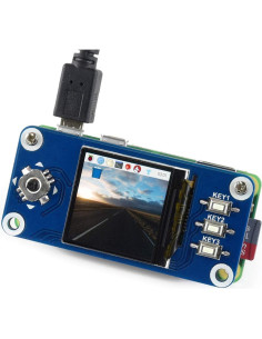 Pantalla LCD HAT IPS 1.3" Waveshare 240x240 RGB SPI 2