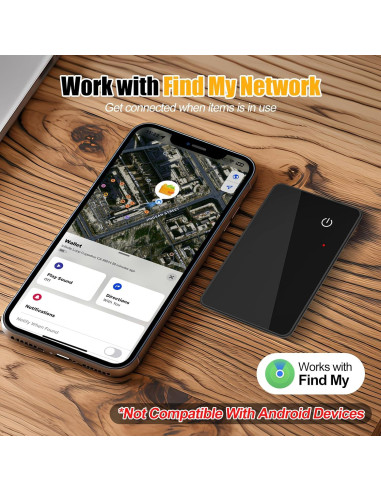 Tarjeta Localizadora USBERG Recargable para Cartera - 2 Unidades