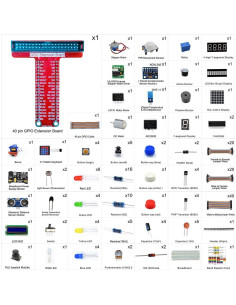 Kit de Inicio Adeept para Raspberry Pi 4 y 3 - 26 Proyectos 2