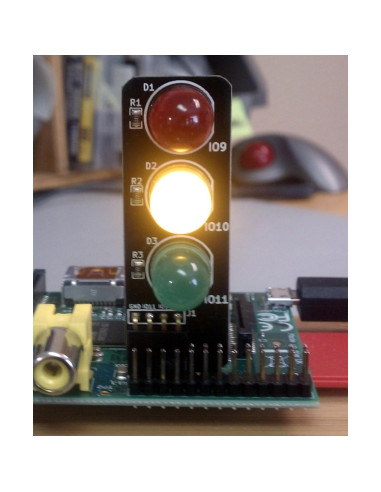 Semáforo Pi Laboratorios de Baja Tensión Paquete de 2 LEDs