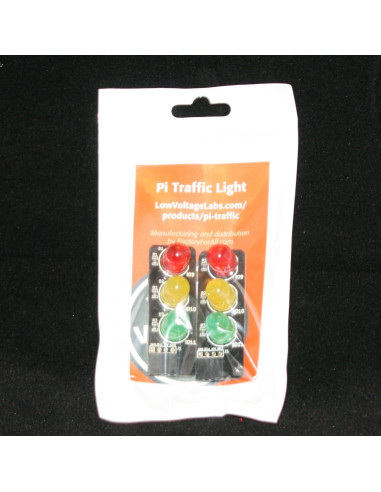 Semáforo Pi Laboratorios de Baja Tensión Paquete de 2 LEDs