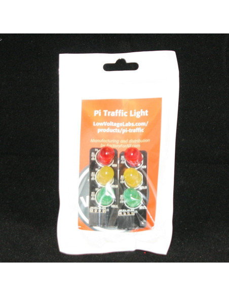 Semáforo Pi Laboratorios de Baja Tensión Paquete de 2 LEDs