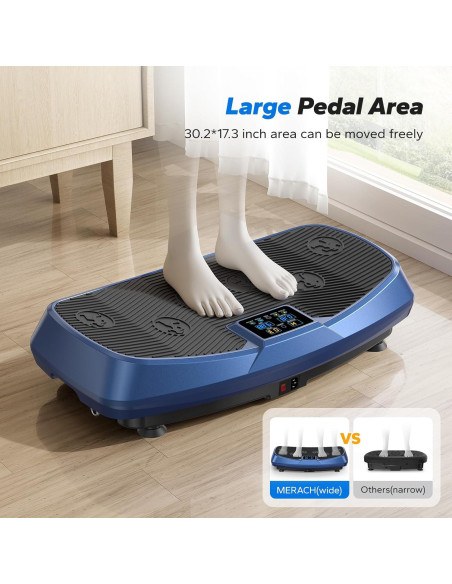 Máquina de Ejercicio de Placa de Vibración MERACH MR-2469 3D Máquina de Ejercicio de Placa de Vibración MERACH MR-2469 3D