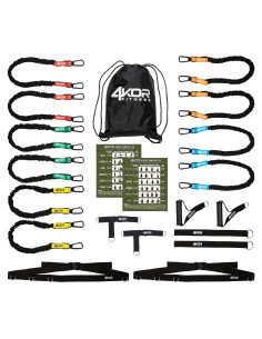 Sistema de Cuerda de Resistencia 4KOR Deluxe para Hombros y Cuerpo
