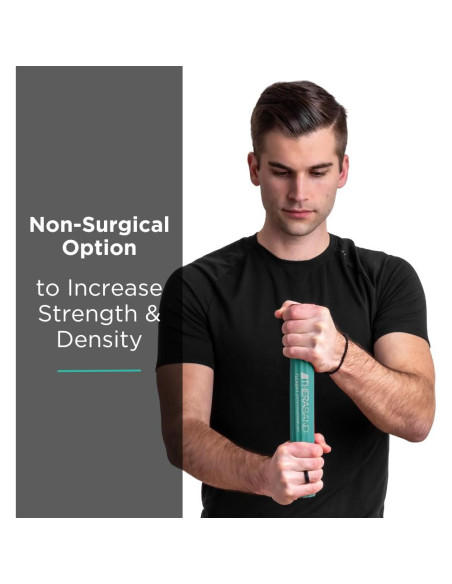 Barra de Terapia THERABAND FlexBar Verde Mediana 30.48cm