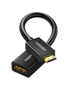 Adaptador UGREEN Mini HDMI a HDMI 4K 60Hz 0.18m