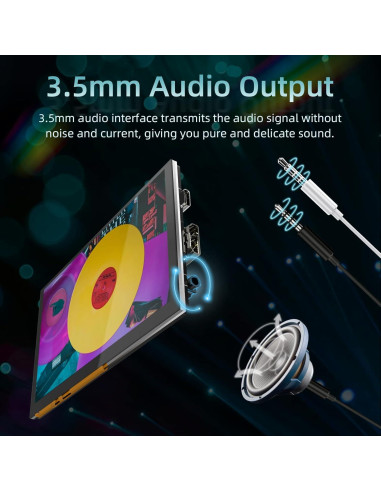 Pantalla Táctil HDMI 5" BIGTREETECH 800x480 IPS Compatible Raspberry Pi