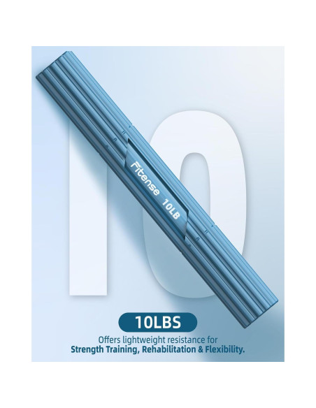 Barra de Terapia Flex Fitense 9.07 kg para Codo de Tenista