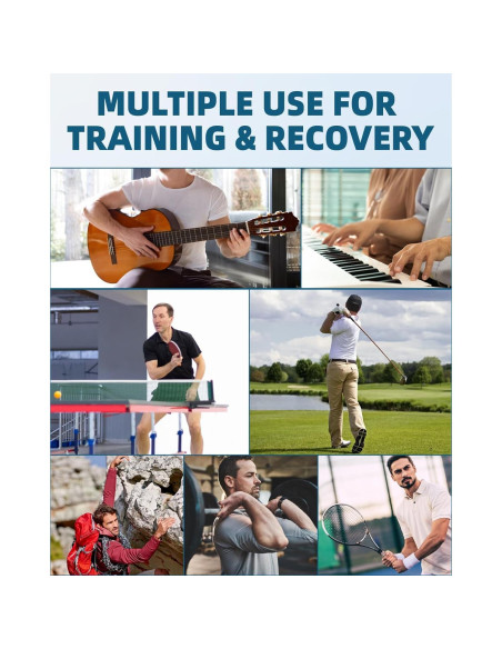 Barra de Terapia Flex Fitense 9.07 kg para Codo de Tenista