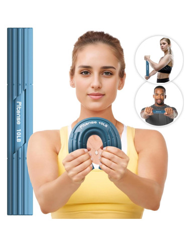 Barra de Terapia Flex Fitense 9.07 kg para Codo de Tenista