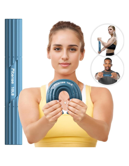 Barra de Terapia Flex Fitense 9.07 kg para Codo de Tenista
