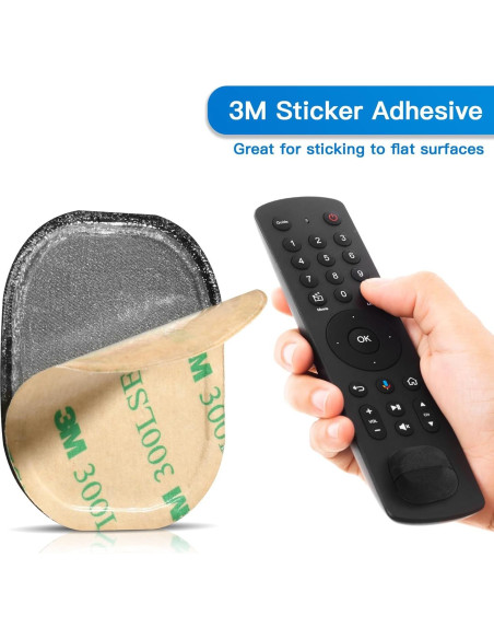 Soporte Adhesivo para AirTag CaSZLUTION - 4 Paquetes Negro