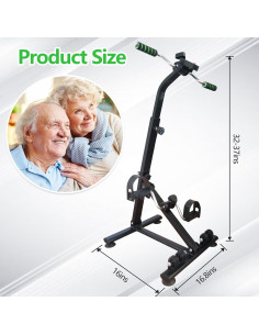 Ejercitador de Pedales VARONGHKOO para Rehabilitación Ajustable 2
