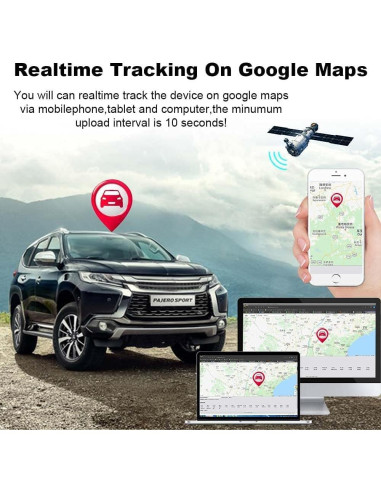 Rastreador GPS OBD2 Winnes 4G TK816 Antirrobo Geo-Cerca