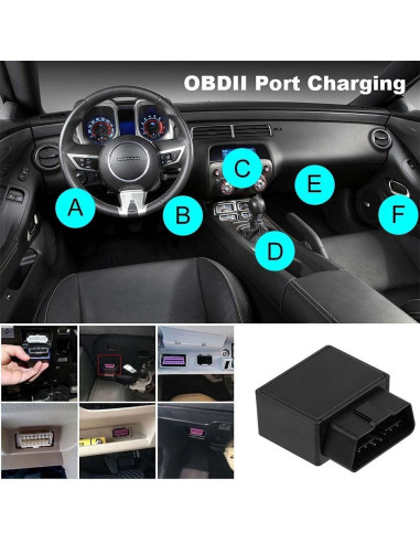 Rastreador GPS OBD2 Winnes 4G TK816 Antirrobo Geo-Cerca