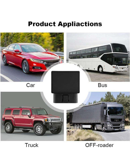 Rastreador GPS OBD2 Winnes 4G TK816 Antirrobo Geo-Cerca