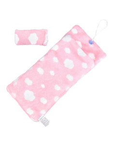 Bolsa de Dormir Hecha a Mano E-TING para Muñeca 29.21 cm Rosa