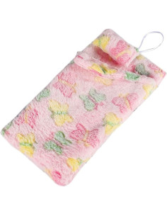 Bolsa de Dormir Hecha a Mano E-TING para Muñeca 29.21 cm Rosa 2