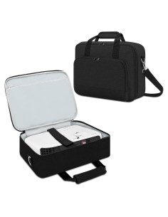 Funda para Proyector Doksmeria Negra 35.6x27.2x10.2cm