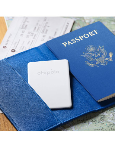 Chipolo CARD Point - Buscador Bluetooth para billetera - Blanco