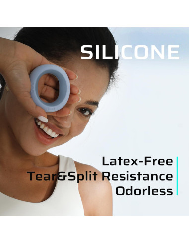 Fortalecedor de Agarre de Mano BERTER - 3 PCS Ajustable 9-32 kg