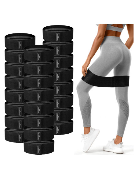 24 Bandas de Resistencia Bunnycool para Ejercicio y Fitness