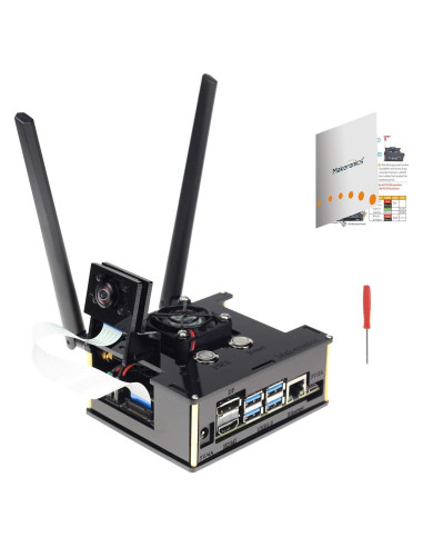 Caja de Acrílico Makeronics para Jetson Nano 2GB - Negro