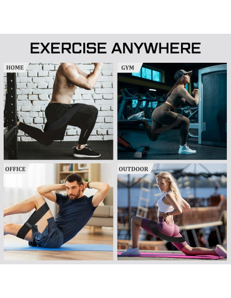 24 Bandas de Resistencia Bunnycool para Ejercicio y Fitness