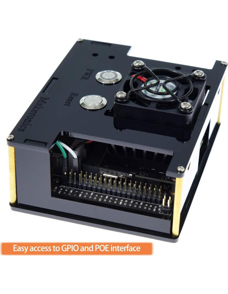 Caja de Acrílico Makeronics para Jetson Nano 2GB - Negro