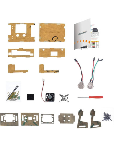 Caja de Acrílico Makeronics para Jetson Nano 2GB - Negro