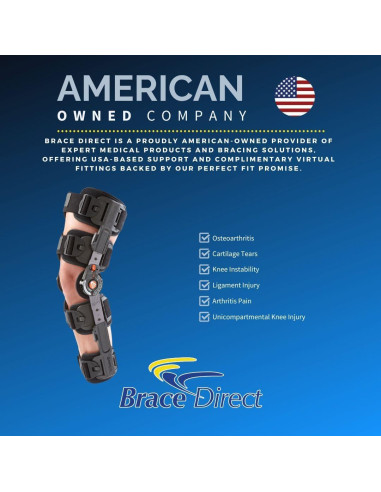 Férula Descompresora de Rodilla Izquierda Brace Align - Alivio Osteoartritis