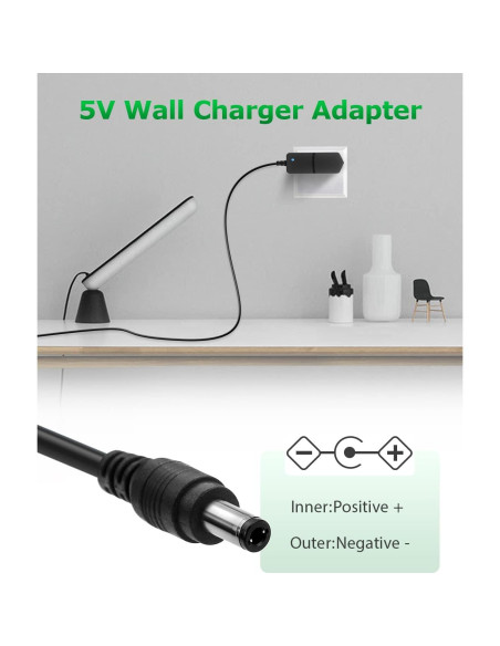 Adaptador de Alimentación AC/DC 5V 1A SHEN ZHEN - 5 Piezas