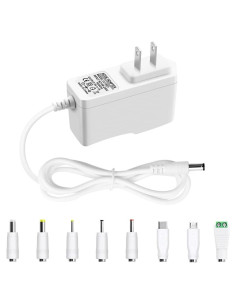 Adaptador de Alimentación 5V 1A Arkare con 8 Enchufes DC