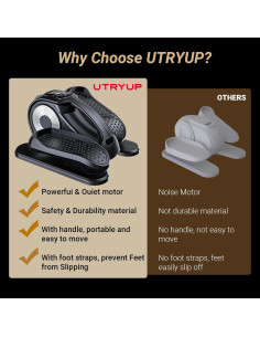 Máquina Elíptica UTRYUP UT-E38 Compacta para Escritorio 2