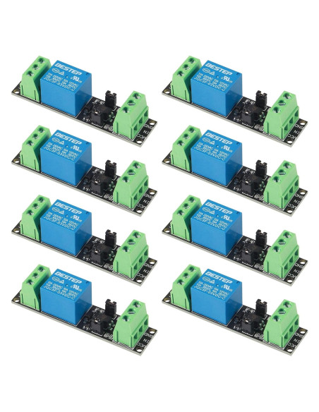 Módulo de Relé de Potencia 1 Canal 3V AITRIP - Paquete de 8