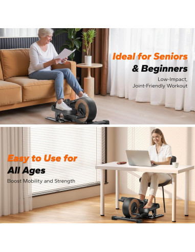 Máquina Elíptica Bajo Escritorio MERACH E43, 8 Niveles Resistencia