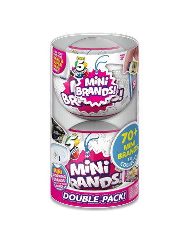 5 Sorpresa Mini Marcas ZURU Paquete de 2 Serie 1 Coleccionables