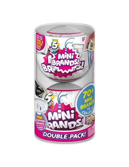 5 Sorpresa Mini Marcas ZURU Paquete de 2 Serie 1 Coleccionables