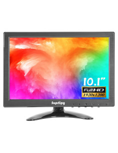 Monitor LCD 10" Suprlipy FHD 1920x1200 60Hz BNC VGA AV