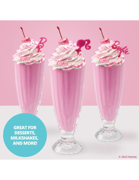 Pinchos Decorativos Barbie DecoPac - 36 Palitos Rosados para Pasteles y Cupcakes