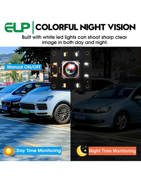 Cámara USB 4K ELP IMX415 Autofoco 100 para PC y Raspberry Pi