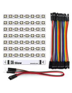 Tiras LED amomii Glow 8-Pack RGB Direccionables 10W