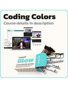 Tiras LED amomii Glow 8-Pack RGB Direccionables 10W 2