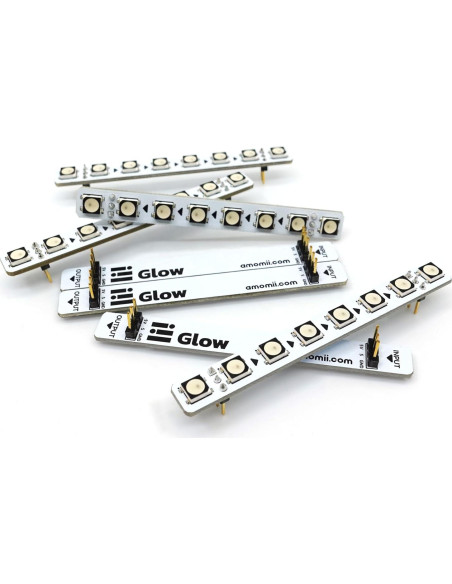 Tiras LED amomii Glow 8-Pack RGB Direccionables 10W