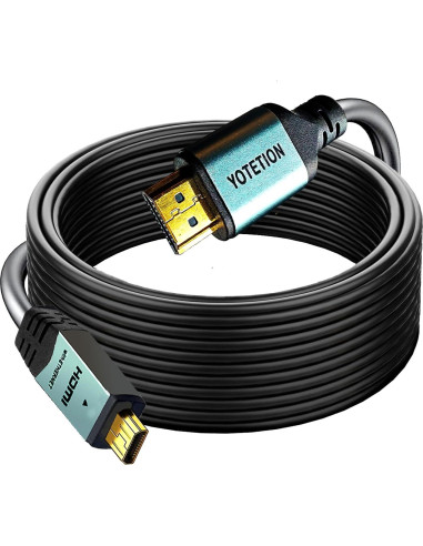 Cable Micro HDMI a HDMI 5m Lianjie 4K 60Hz Alta Velocidad